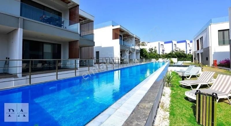 Bodrum Gümbet Nezih Site İçerisinde Full Eşyalı 2+1 Ters Dublex