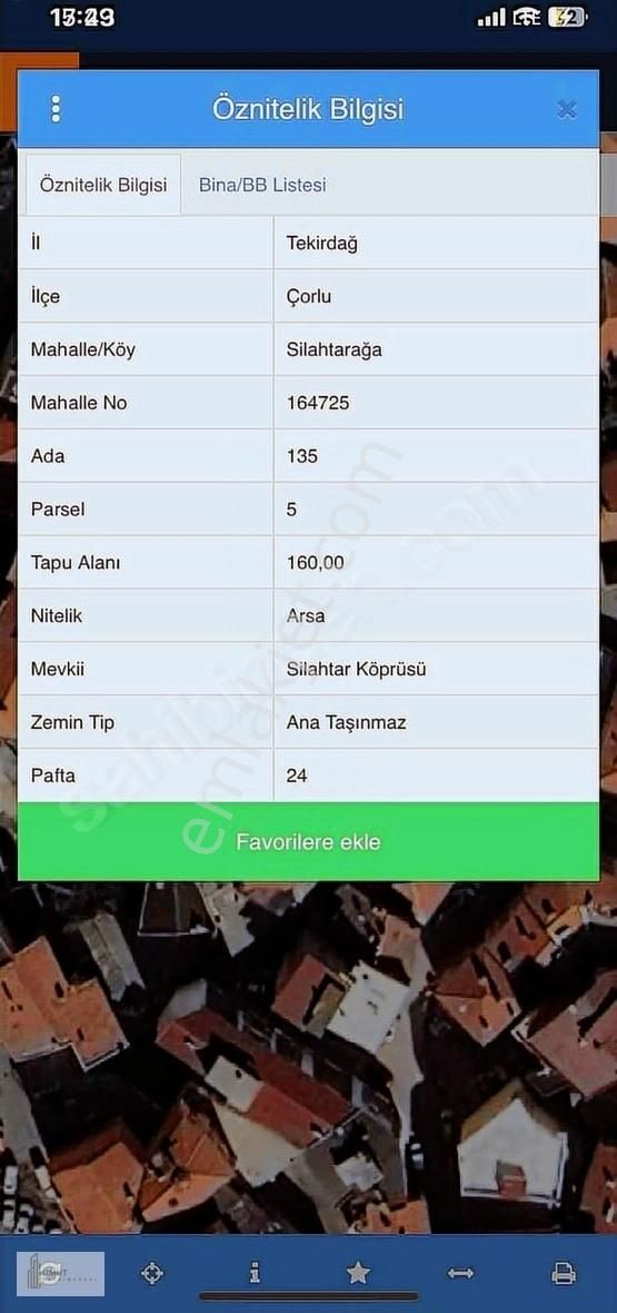 Ticari+konut Arsa | 6 Kat İmarlı | Müstakile Uygun
