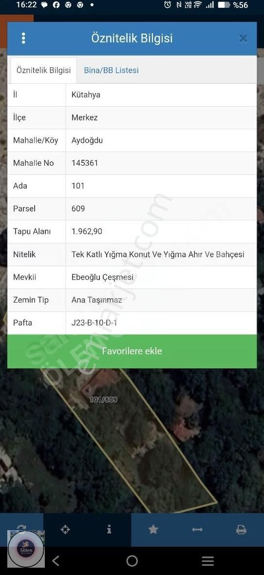 Kütahya Merkez Sultan Bağında Satılık Ev Ahır Ve Bahçe