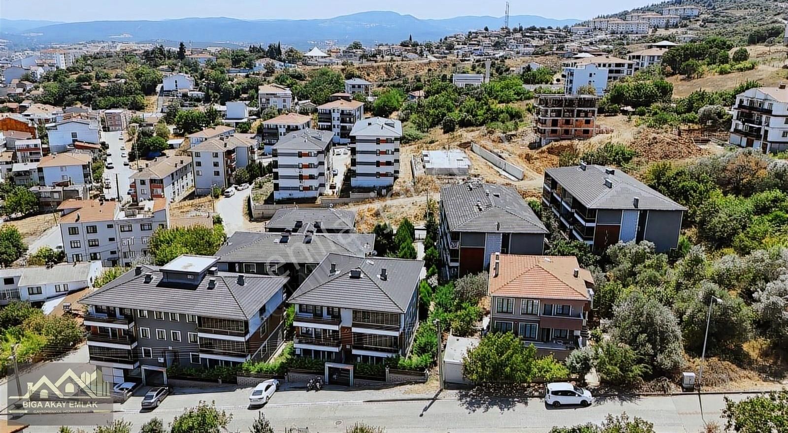 Çanakkale Biga Merkez Manzaralı Sitede 3+1 Lüks Satılık Daire
