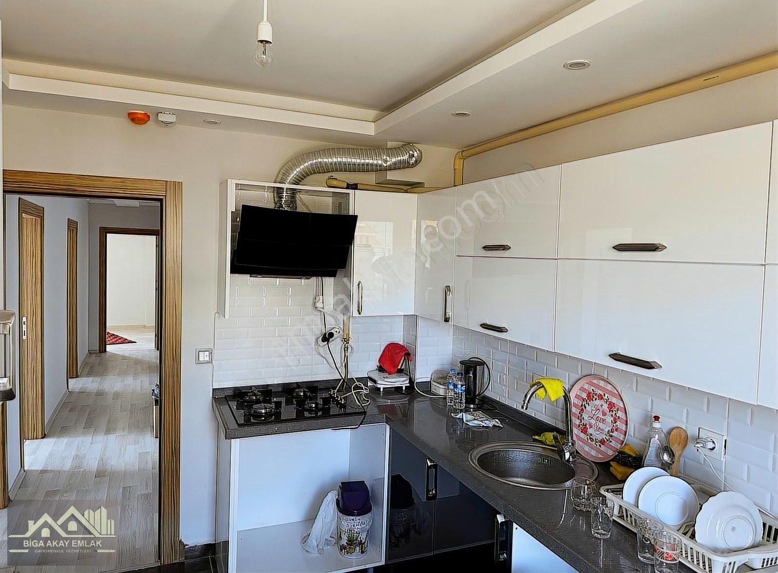 Çanakkale Biga Merkez Manzaralı Sitede 3+1 Lüks Satılık Daire - Görsel 31