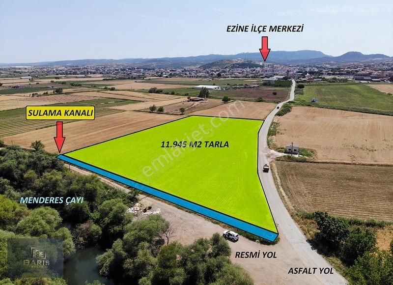 Çanakkale Ezine Merkeze Çok Yakın Satılık Emsalsiz Tarla - Görsel 26