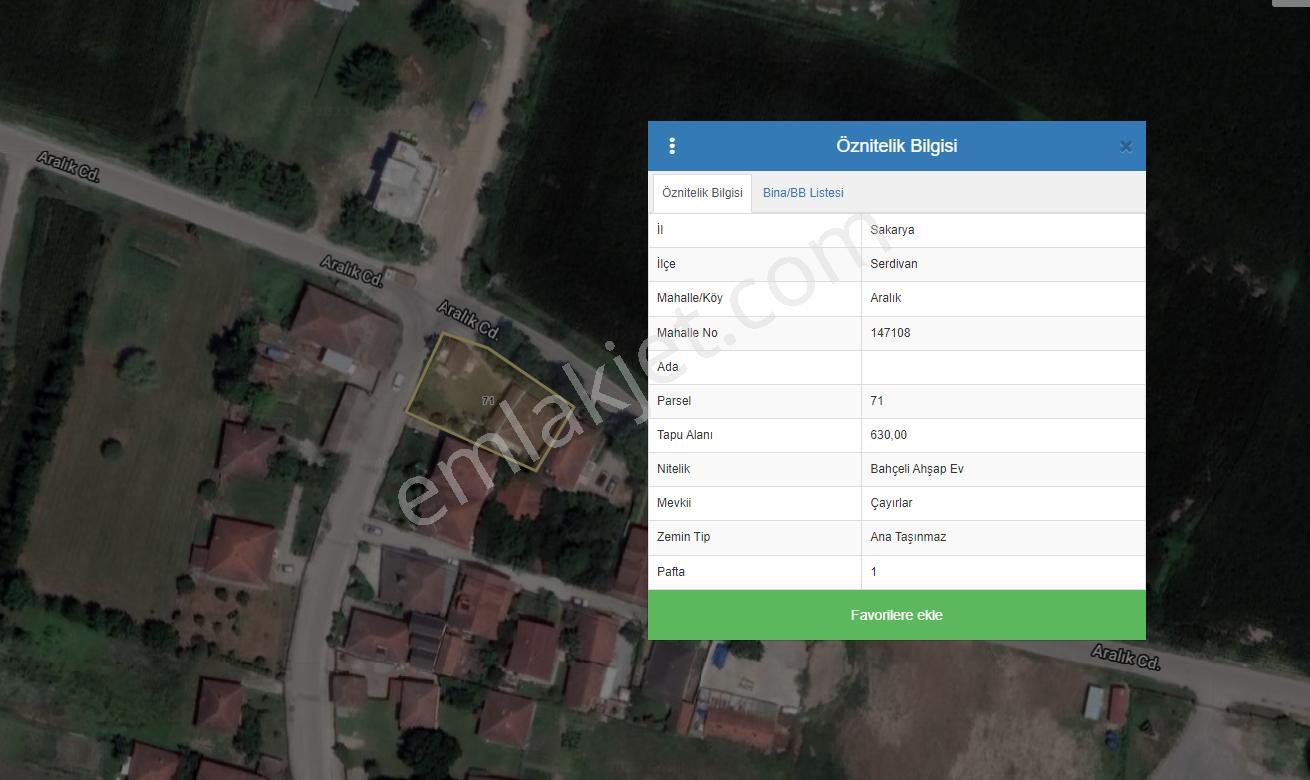 Serdivan Villalar Bölgesinde 630 M2 İmarlı Köşe Arsa - Görsel 6