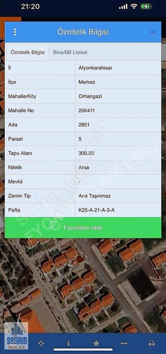 Sağlam Emlaktan Hastane Karşısında Satılık Fırsat Arsa