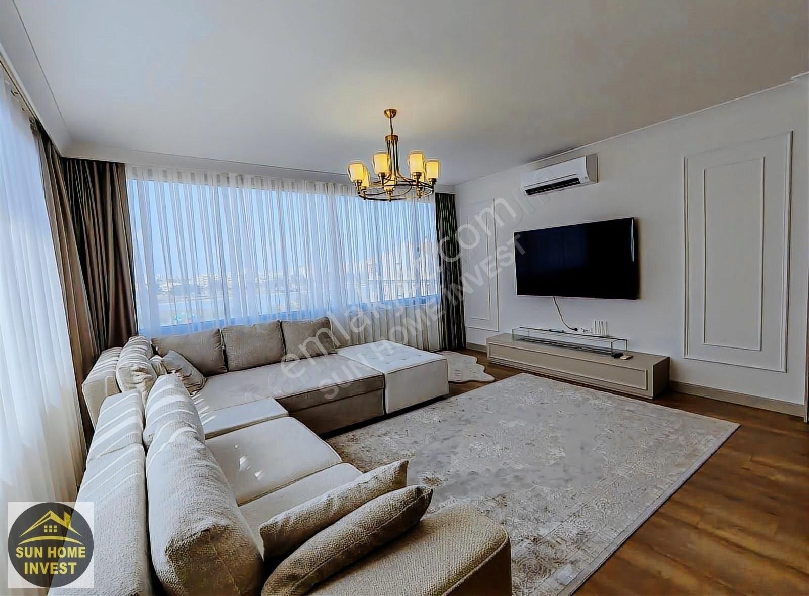 Önü Açık Sıfır Lüks Eşyalı 3+1 Duplex Denize 200m - Görsel 19