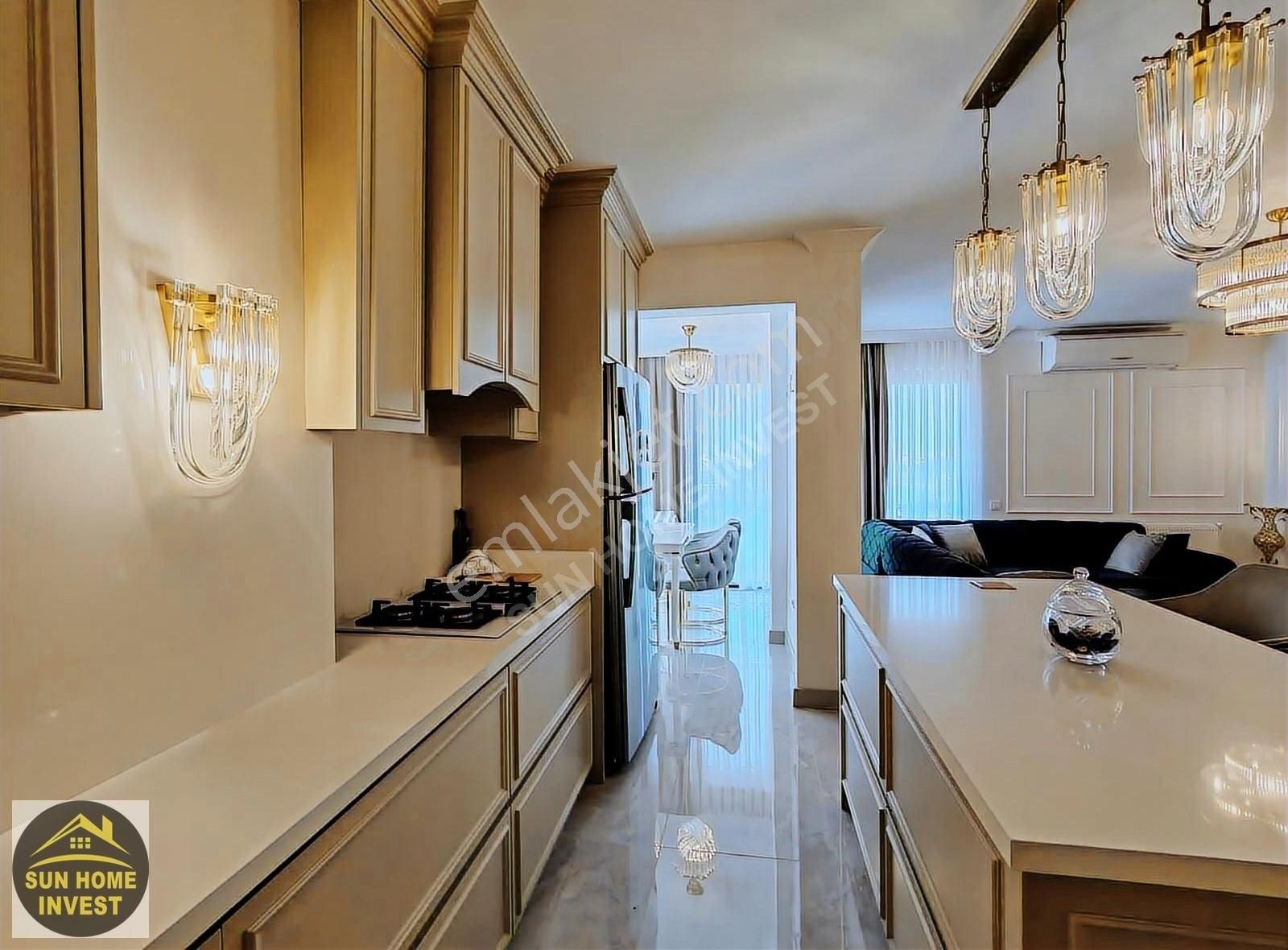 Önü Açık Sıfır Lüks Eşyalı 3+1 Duplex Denize 200m - Görsel 21