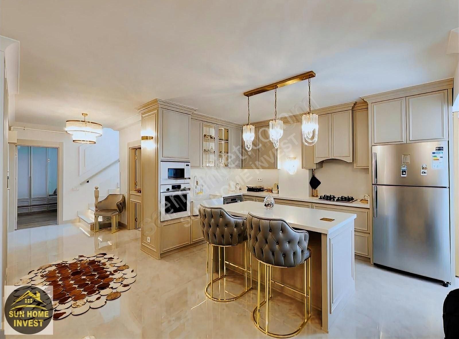 Önü Açık Sıfır Lüks Eşyalı 3+1 Duplex Denize 200m - Görsel 24