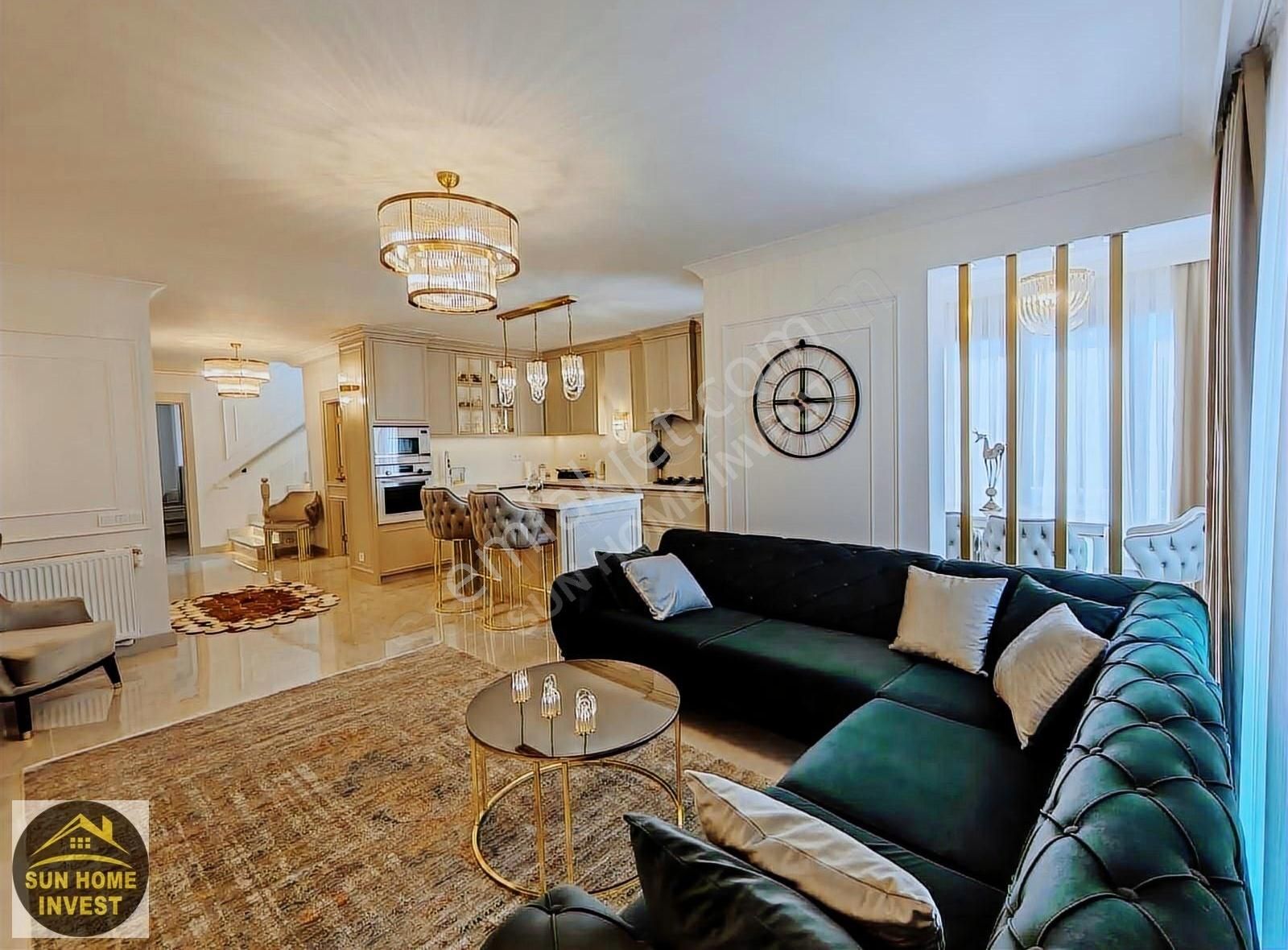 Önü Açık Sıfır Lüks Eşyalı 3+1 Duplex Denize 200m - Görsel 10