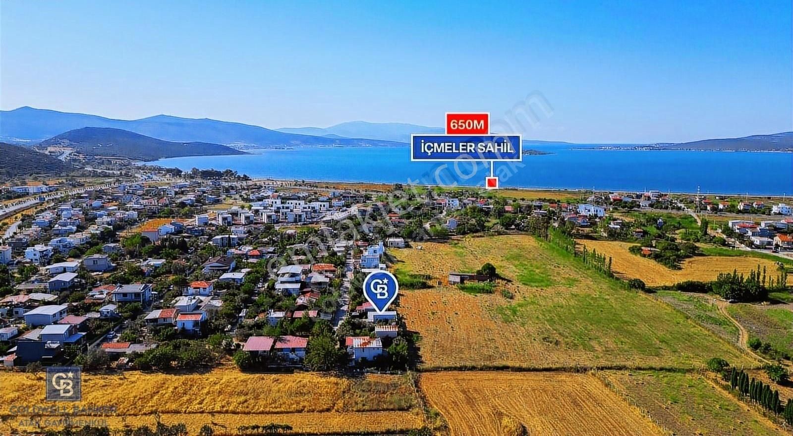 Urla İçmelerde 4+1 Prefabrik Dubleks Villa Bahçeli, Kamelyalı - Görsel 29