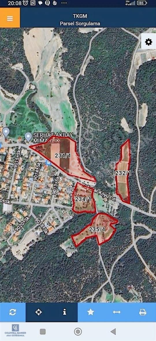 İzmir Urla Yağcılar'da Köy İçi Mevkiine Bitişik Satılık Arazi