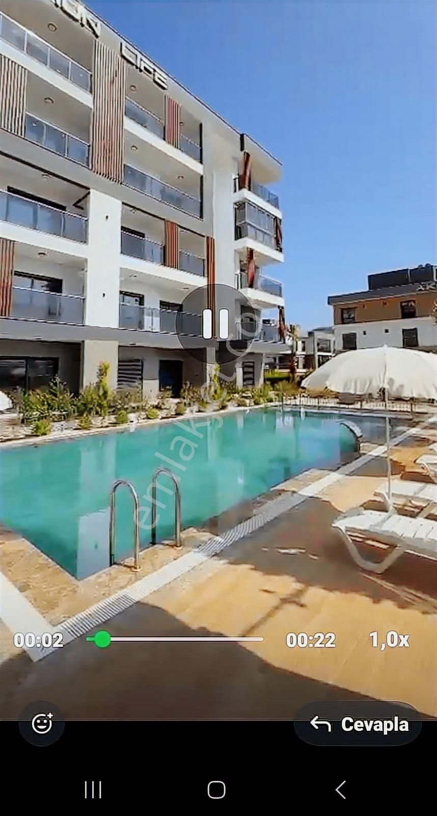 Kuşadası Merkezde Havuzlu Sitede 1+1 65 M2 Sıfır Daire - Görsel 2