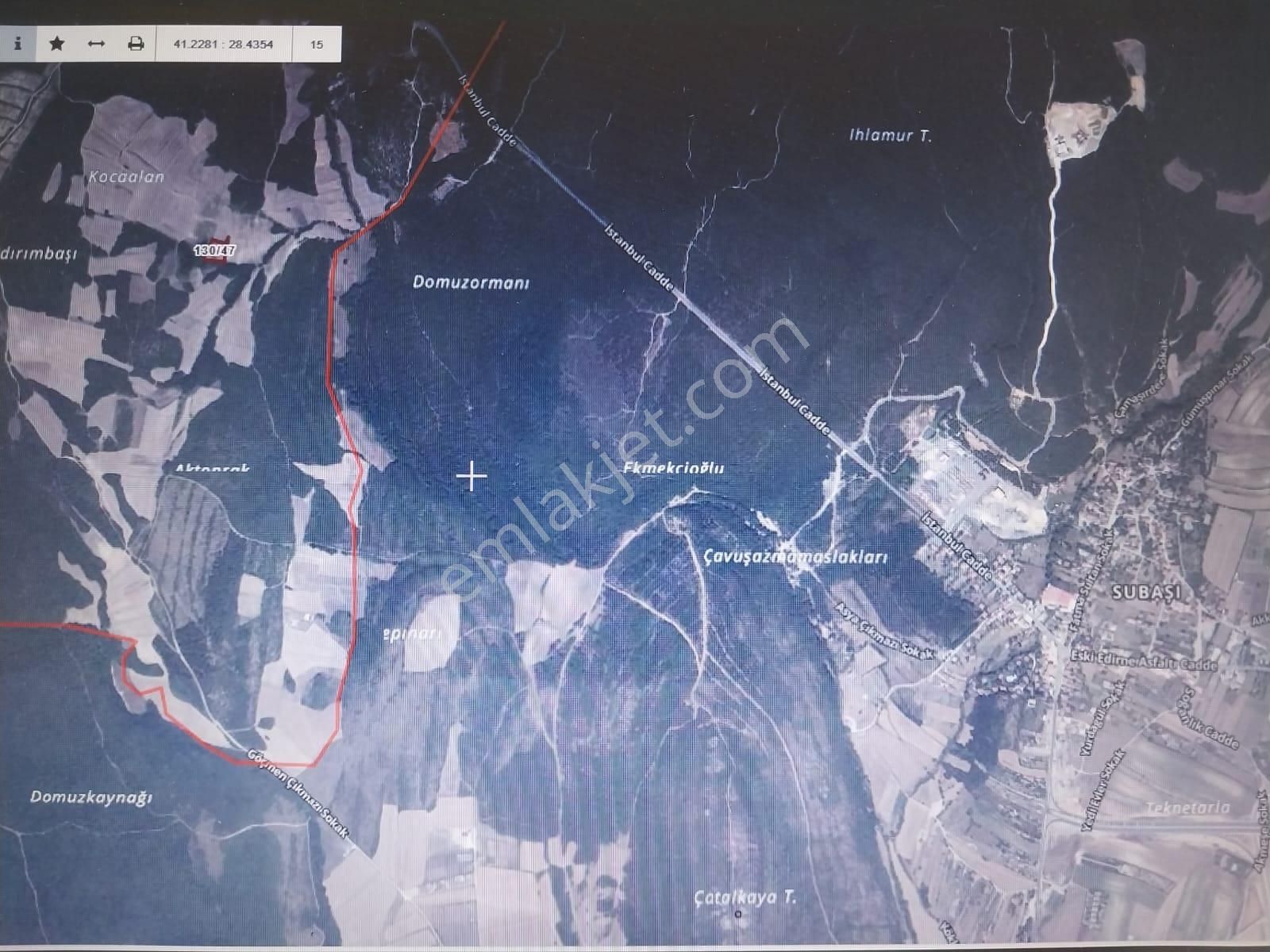 İstanbul Çatalca Akalan Mah. De Satlık Hisseli Yatırımlık Tarla - Görsel 5