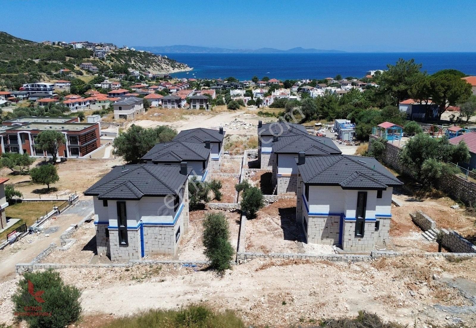 Karaburun İskelede 3+1 Tam Müstakil, Deniz Manzaralı Lüks Villa - Görsel 2