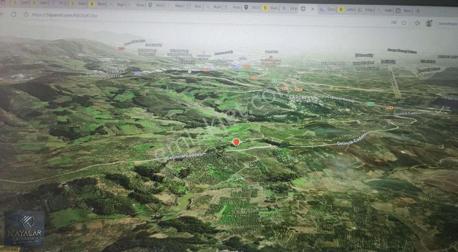 Gündoğduda Manzaralı Değerli Yatırımlık Tek Tapu Arazi - Görsel 15