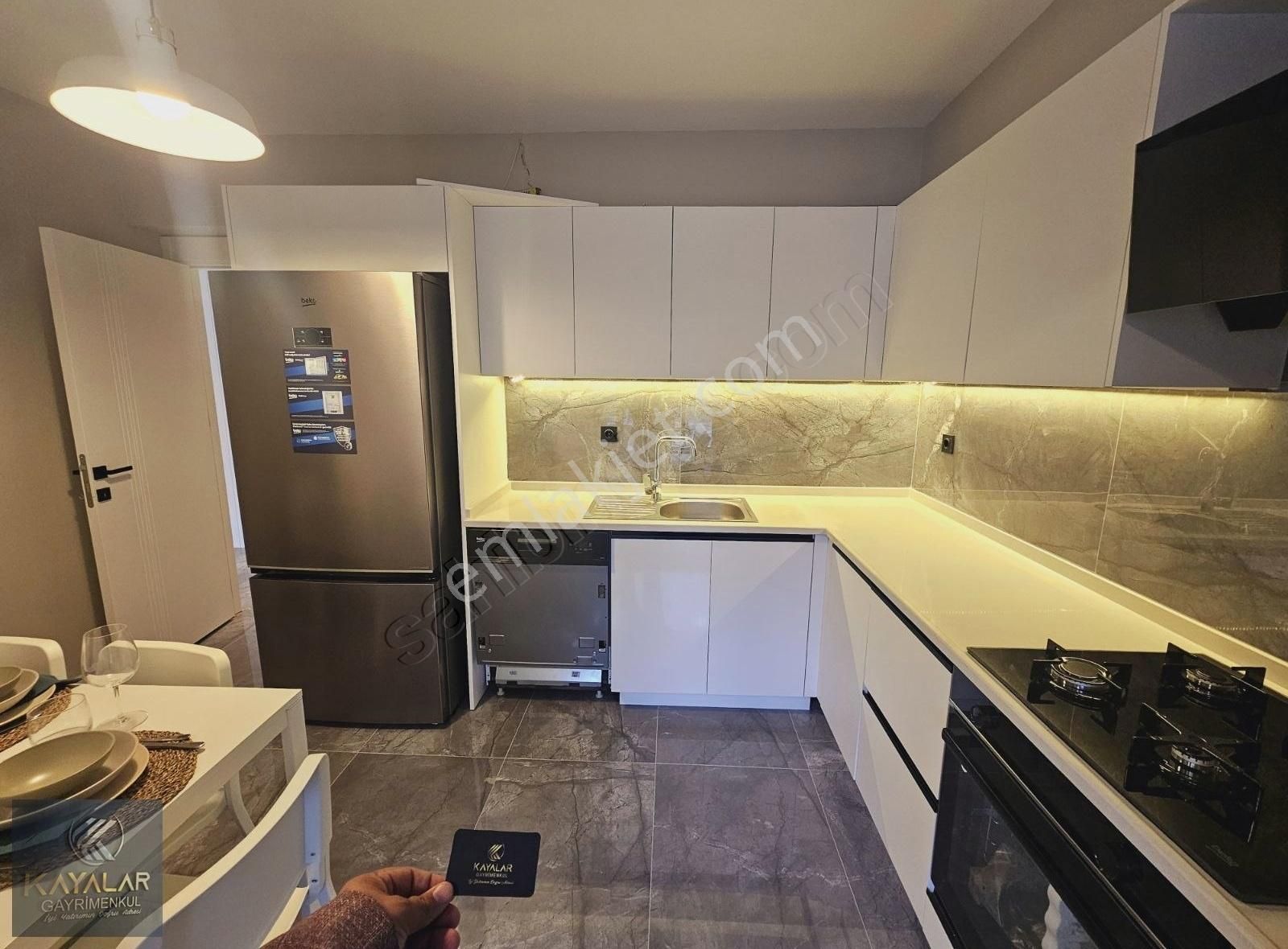 Kayalardan Mükemmel Siteiçi Havuzlu Arakat 2+1 Daire - Görsel 10