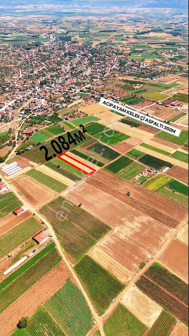 Şahin Büke Emlaktan Denizli Acıpayam Akalan Mah. 2.084m² Satılık Tarla