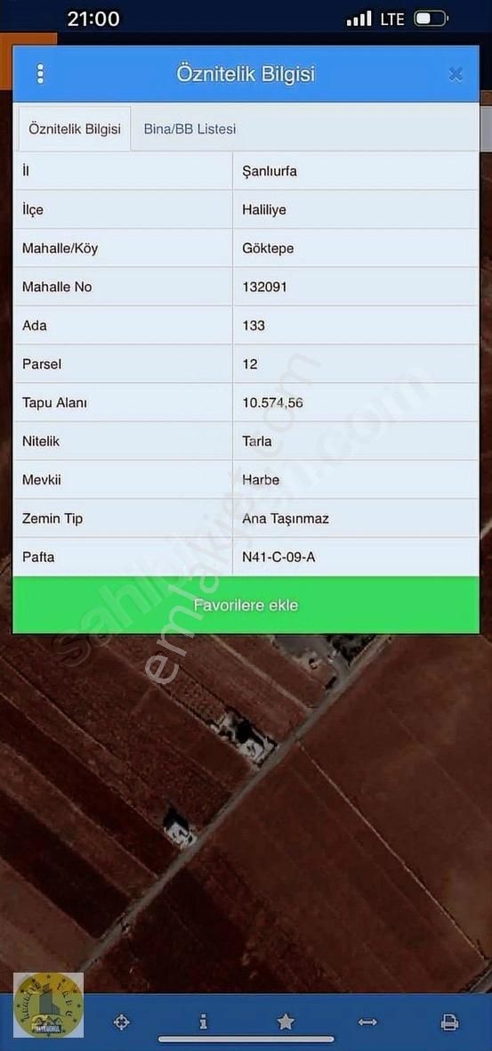 Realite Tapu Dan Satılık Villa Arsası