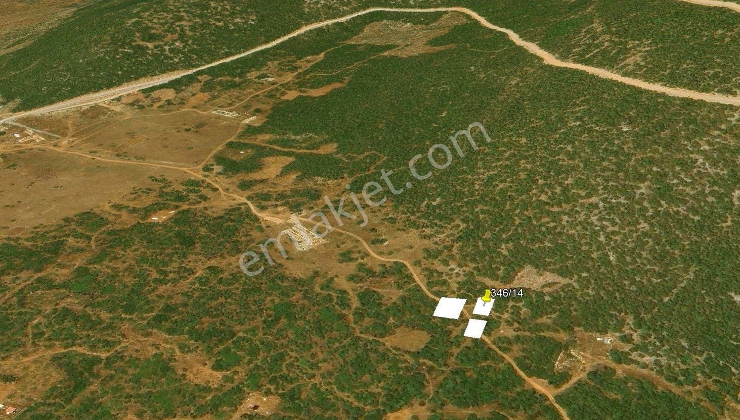 Didim Akyeniköy Mahallesi Balova 2 De 326 M2 Köşe Arsa