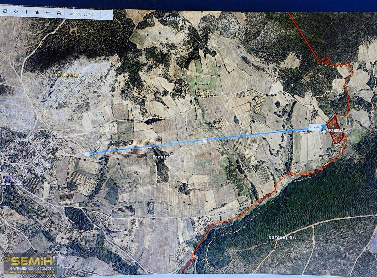 Semih'den Kızılhisarda Yola Cephe Köye 1 Km Kelepir Uygun Arazi - Görsel 2