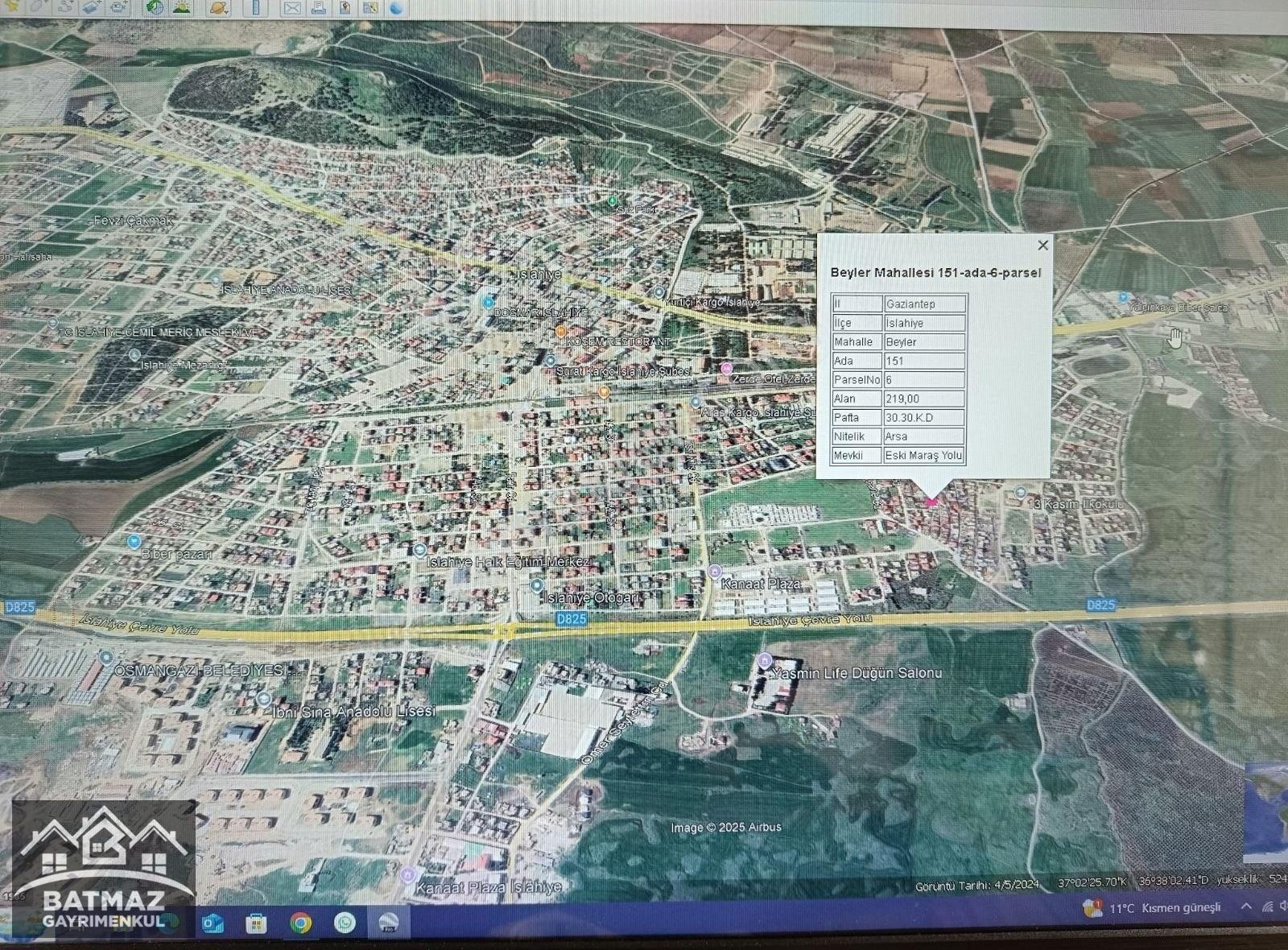İslahiye Merkezde Satılık Arsa - Görsel 5
