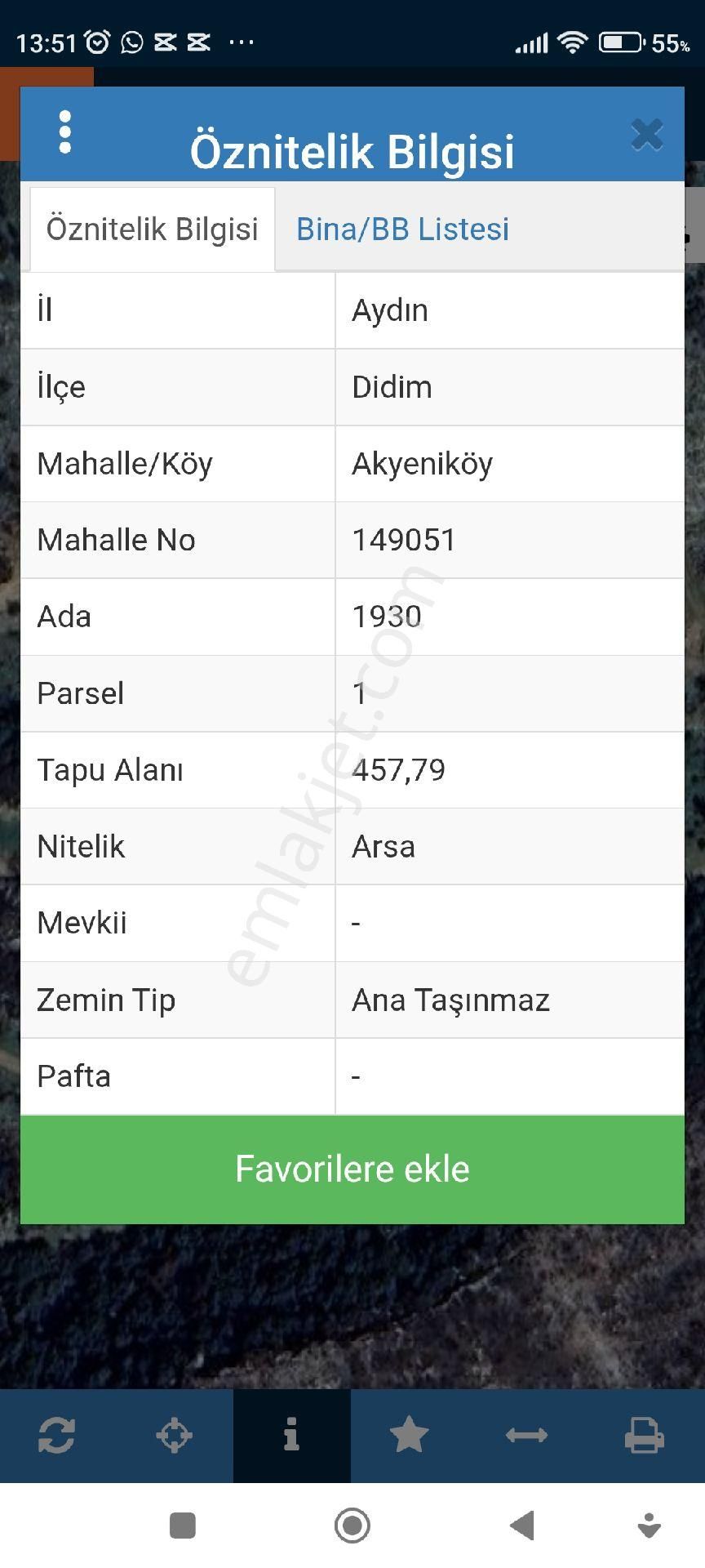 Didim Bozseki'de Villa İmarlı Üç Adet Yanyana Villa İmarlı Arsa - Görsel 2