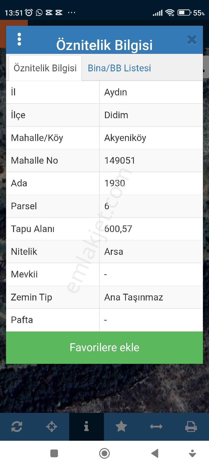Didim Bozseki'de Villa İmarlı Üç Adet Yanyana Villa İmarlı Arsa - Görsel 4