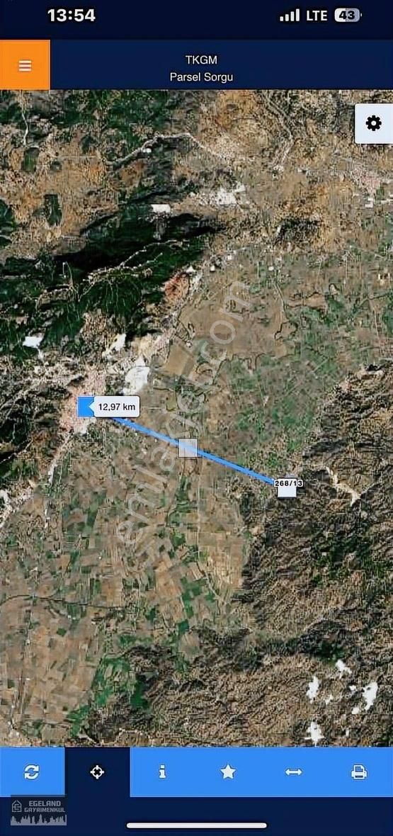 Söke Bağarası'nda Satılık Manzaralı Arsa & Ev