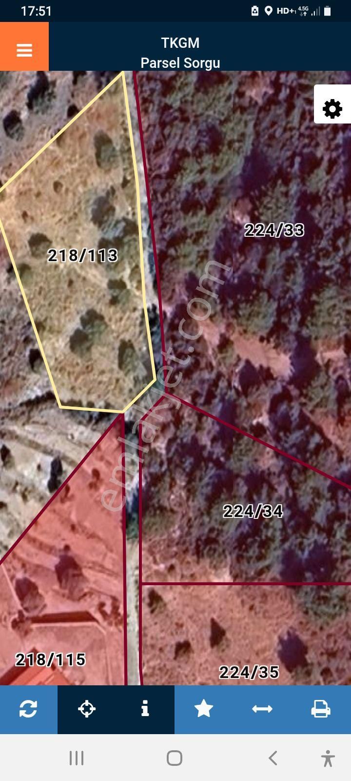 Mor Çiçek Emlak Mordoğan Ķöyünde Satılık Tarla - Görsel 7