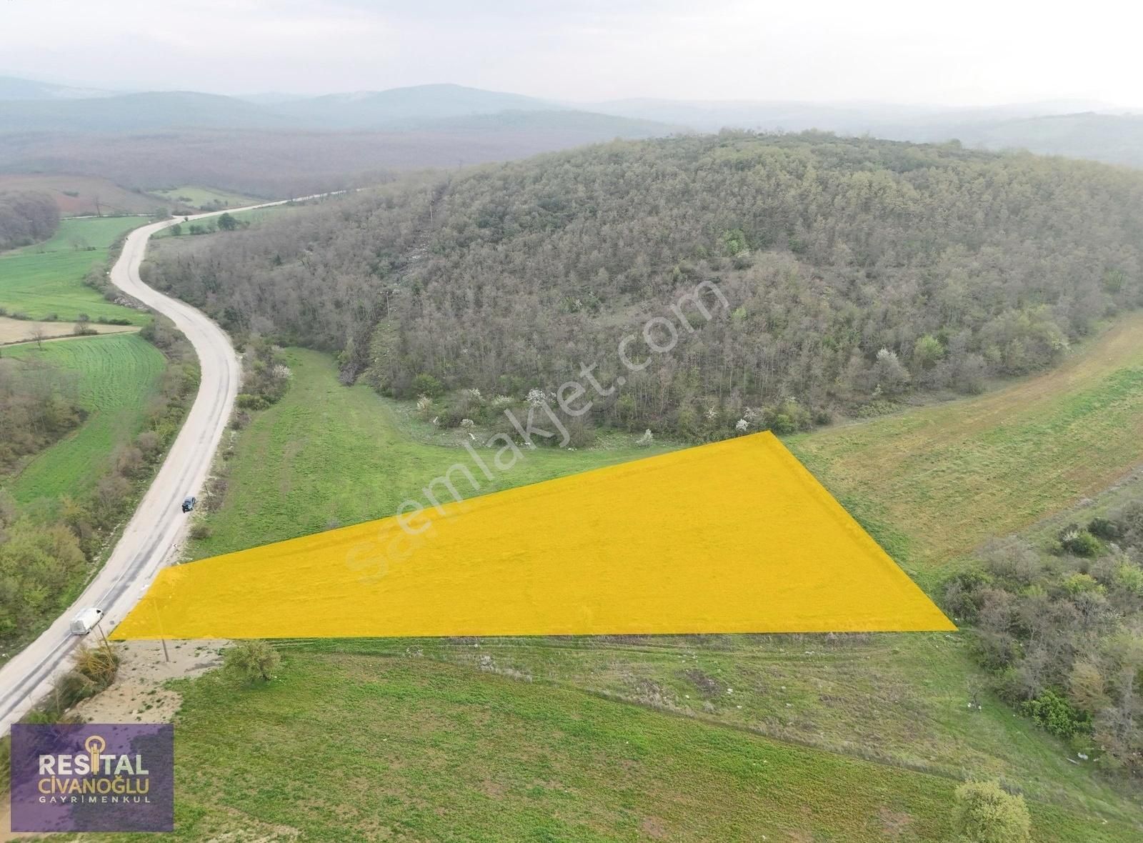 Civanoğlundan Nilüfer Unçukur 'unda Satılık Arazi Asfat'a Cephe - Görsel 6