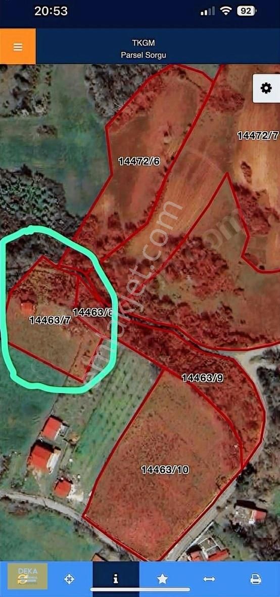Deka Gayrimenkul'den Atakum Meyvalı'da Fırsat Satılık Arsa