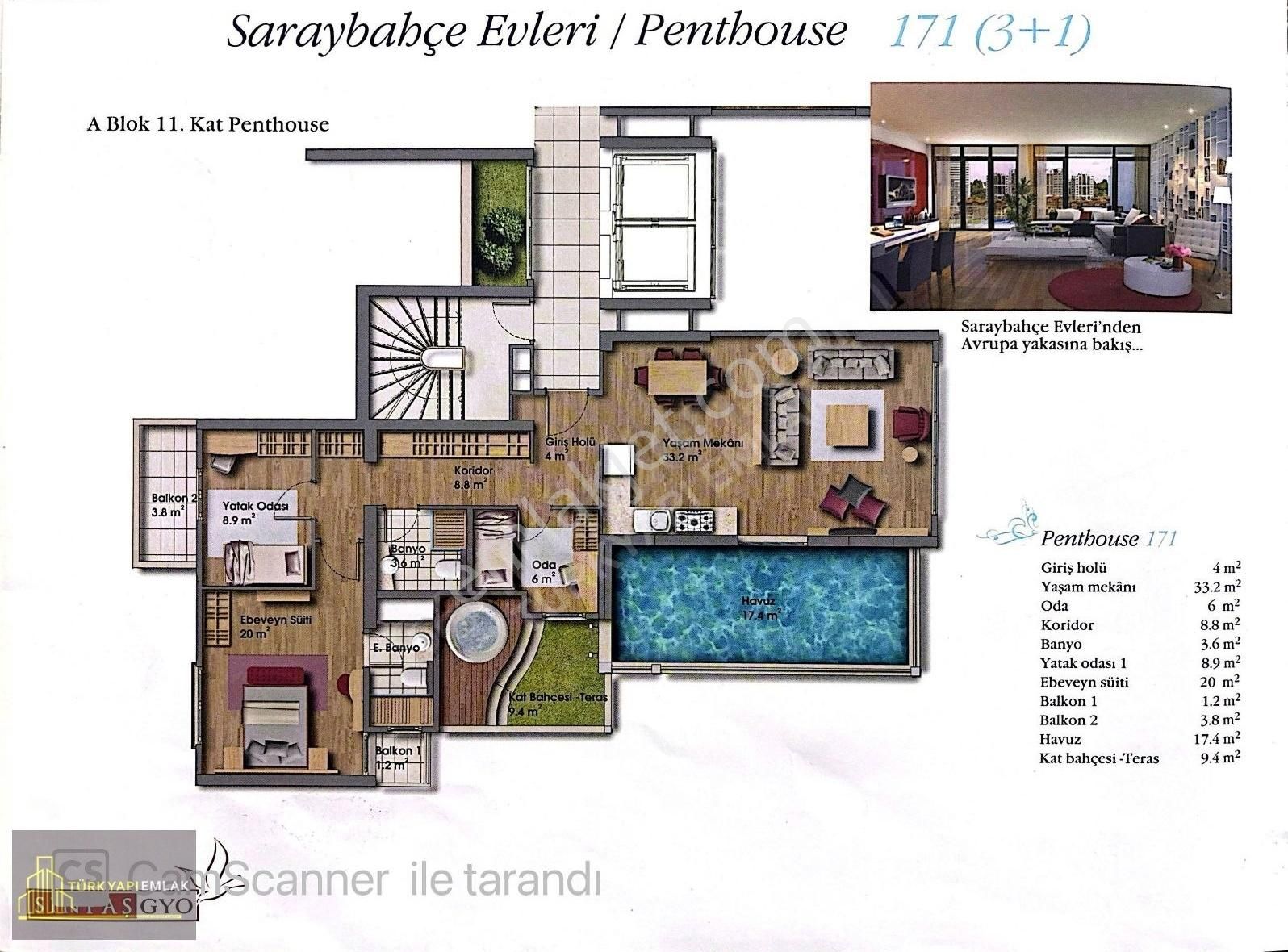 Bosphorus Cıtyde Havuzlu, Jakuzili, Teraslı Özel Mülk Satılık - Görsel 10