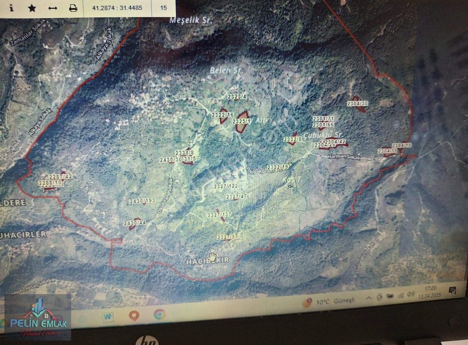 Pelin Emlak'tan Satılık Arsalar Korubaşı Mah. Kdz Ereğli