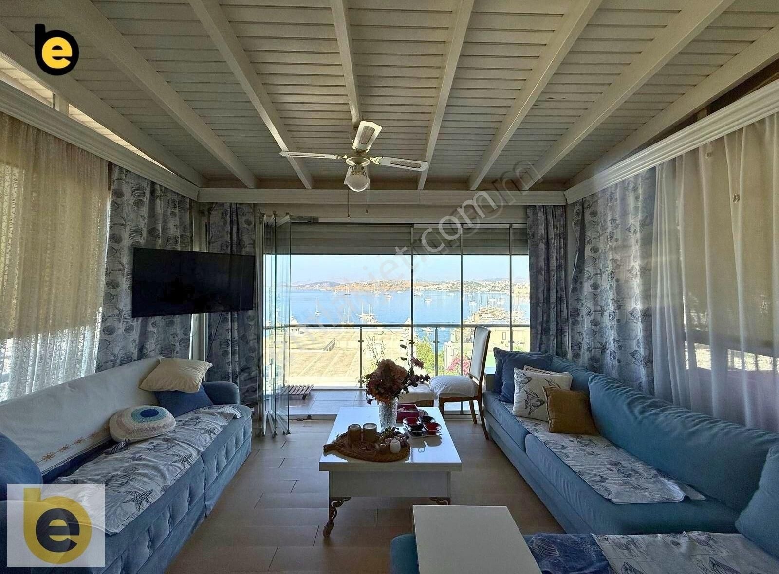 Kumbahçe'de Kos Ve Kale Manzaralı 6 Daireye Çevrilmiş Tripleks - Görsel 2