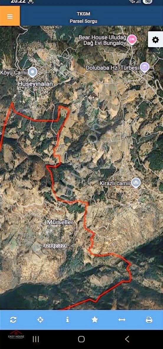 Osmangazi Mürseller'de Satılık Bahçe