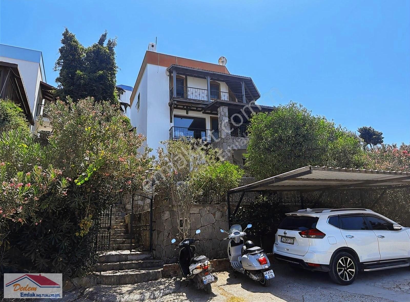 Gündoğan Merkezde Deniz Manzaralı 5+2 Tribleks Müstakil Villa - Görsel 21