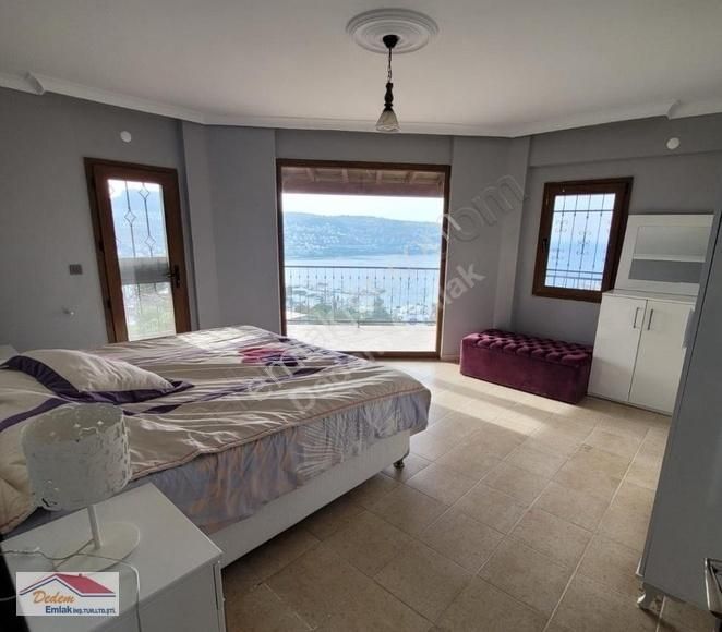 Gündoğan Merkezde Deniz Manzaralı 5+2 Tribleks Müstakil Villa - Görsel 14