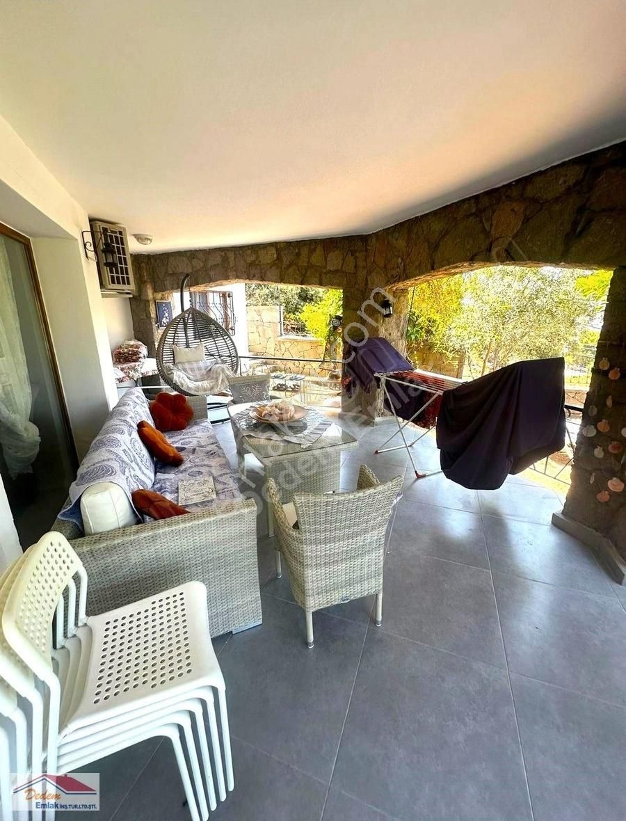 Gündoğan Merkezde Full Deniz Manzaralı 2+1 Bahçe Katı Daire - Görsel 16