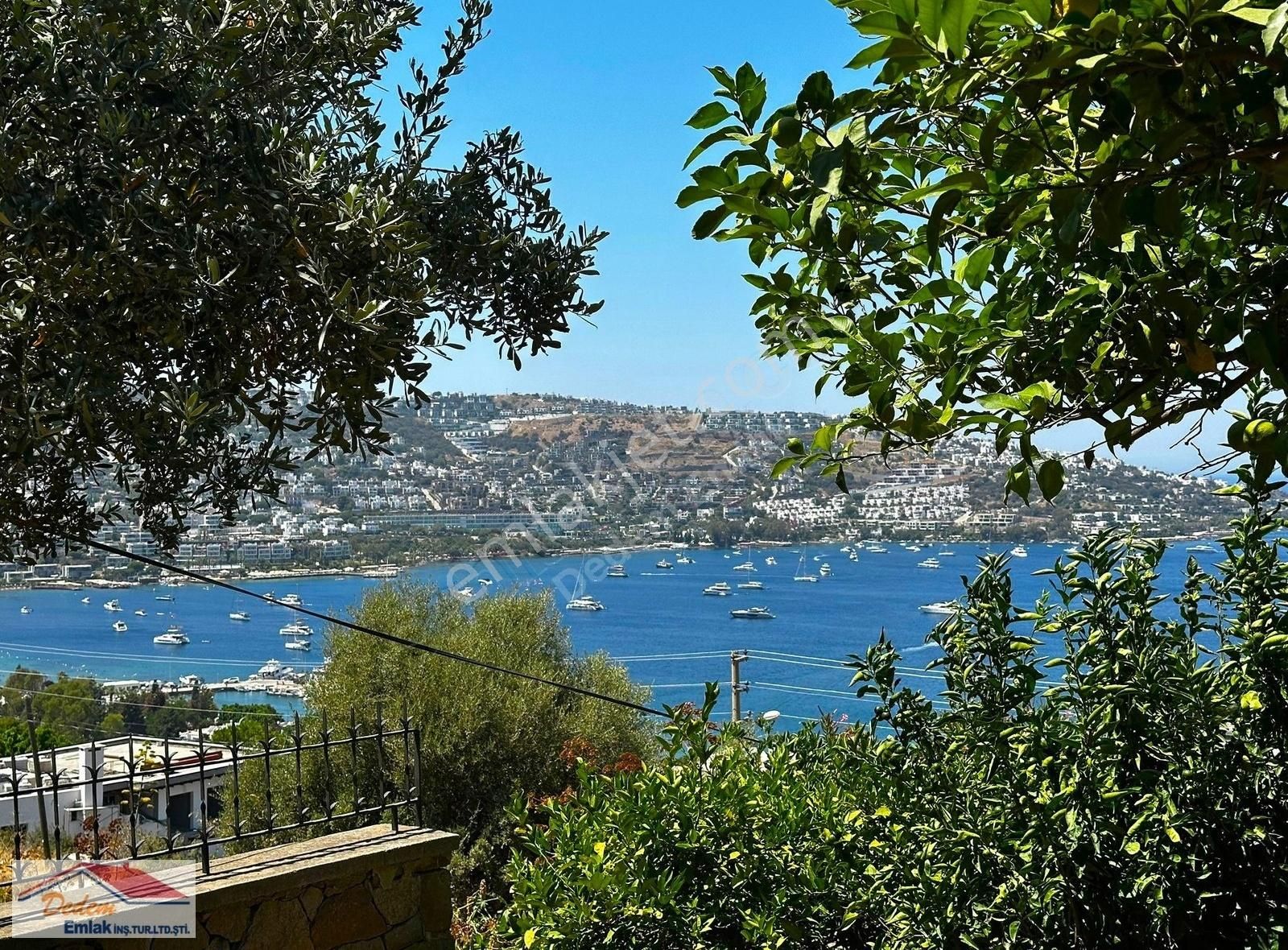 Gündoğan Merkezde Full Deniz Manzaralı 2+1 Bahçe Katı Daire - Görsel 13