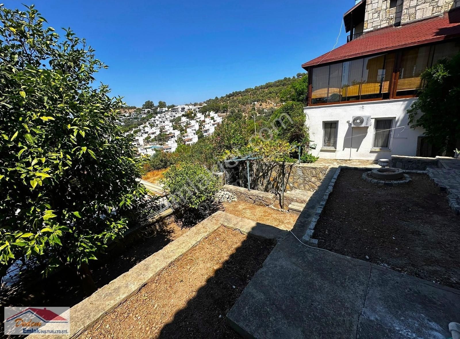 Gündoğan Merkezde Full Deniz Manzaralı 2+1 Bahçe Katı Daire - Görsel 3