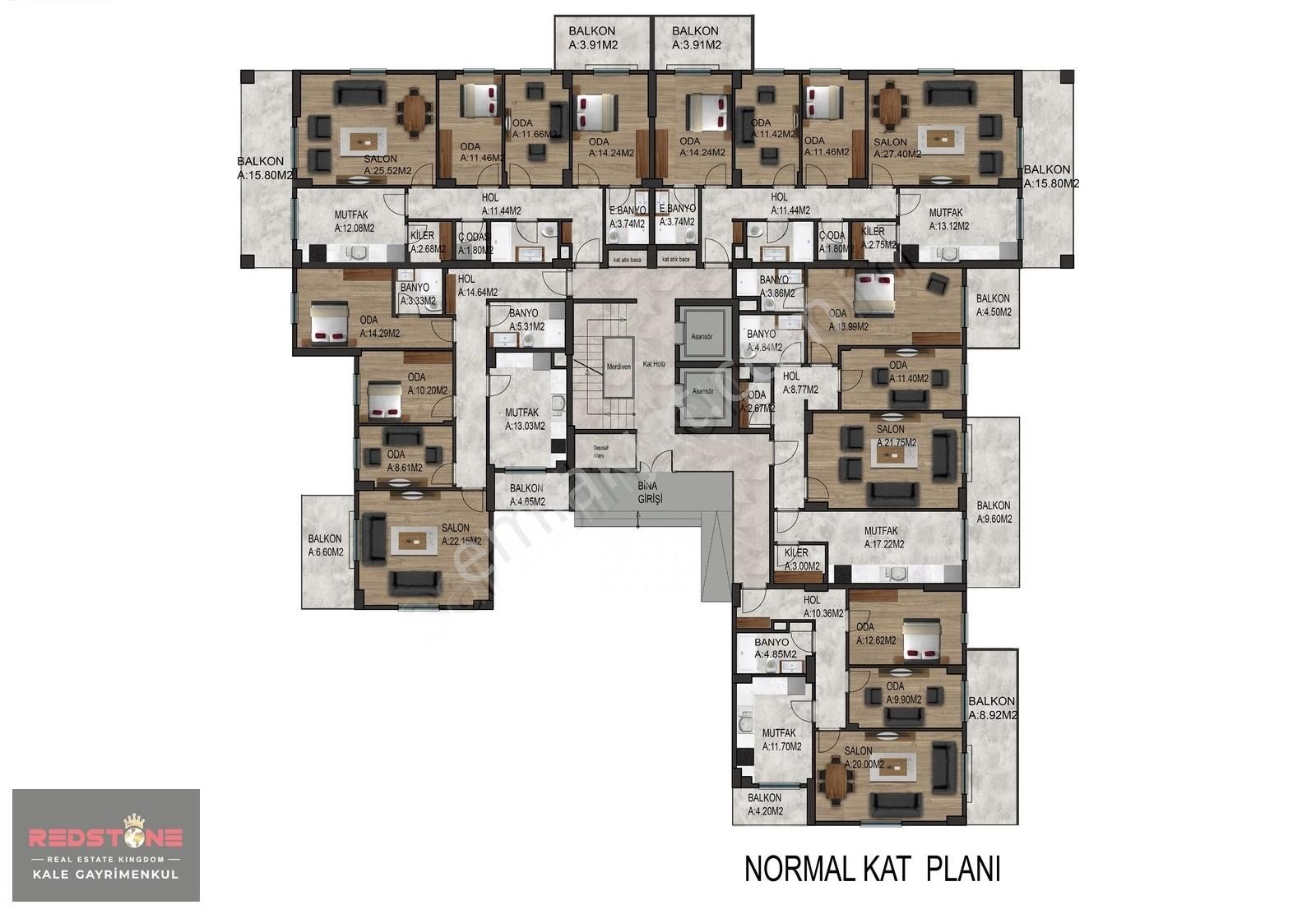 Karacaören'de Lüks Sıfır 2+1 Satılık Daire - Görsel 4