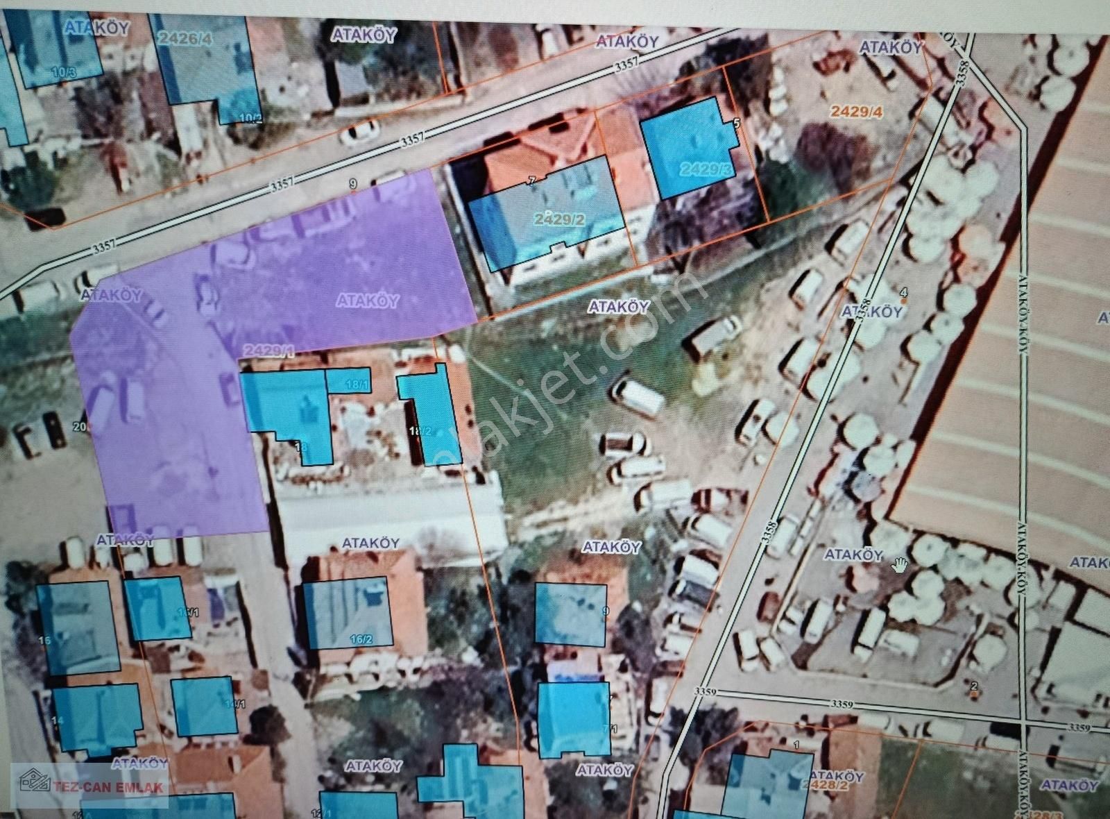 Kanlıca Mah Çok Güzel Konumda Köşe 4 Kat Müsadeli Arsa