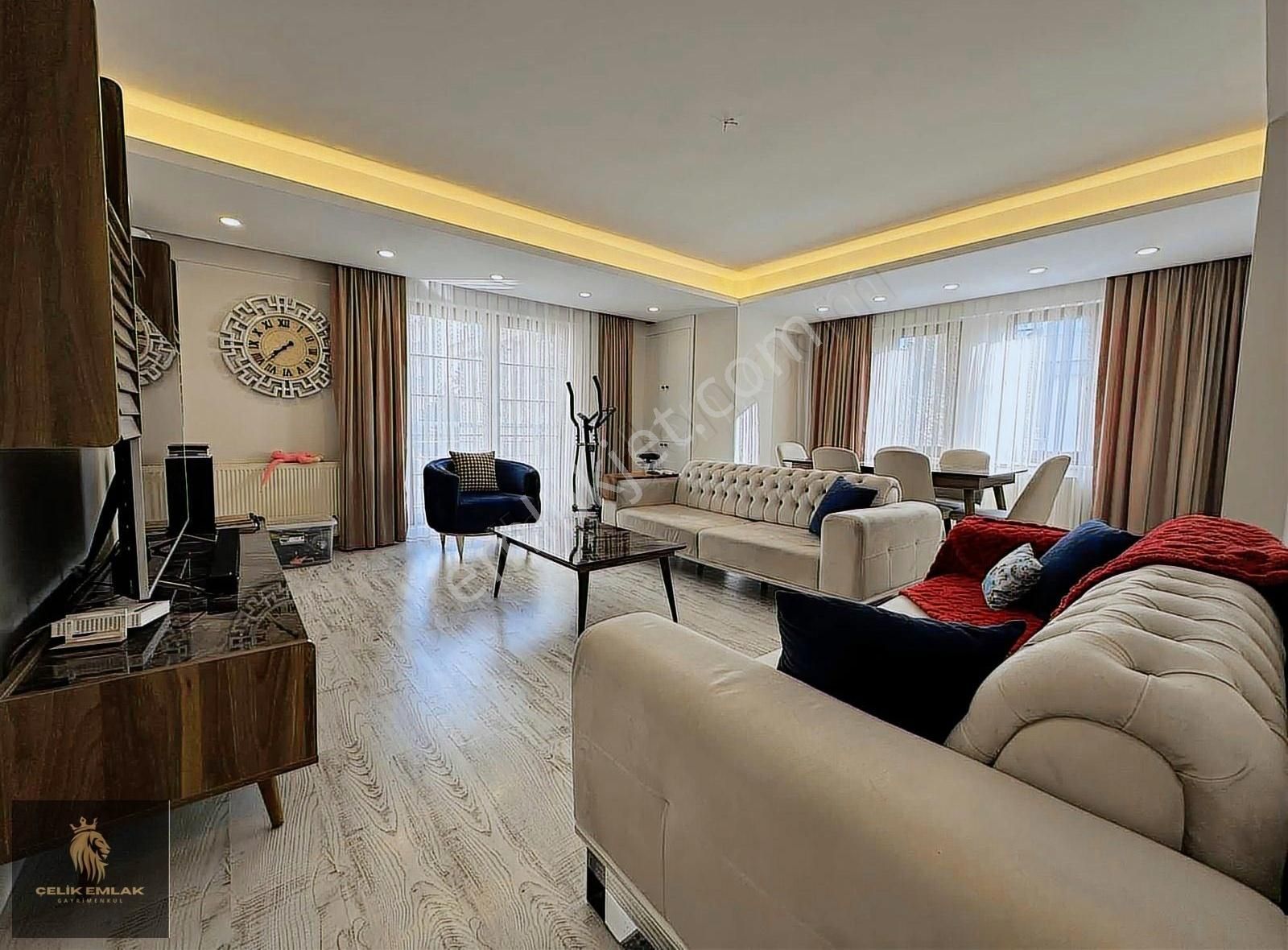 Çelik'ten Site Mh.de 130m2 Fırst Class 3+1 Satılık Dire