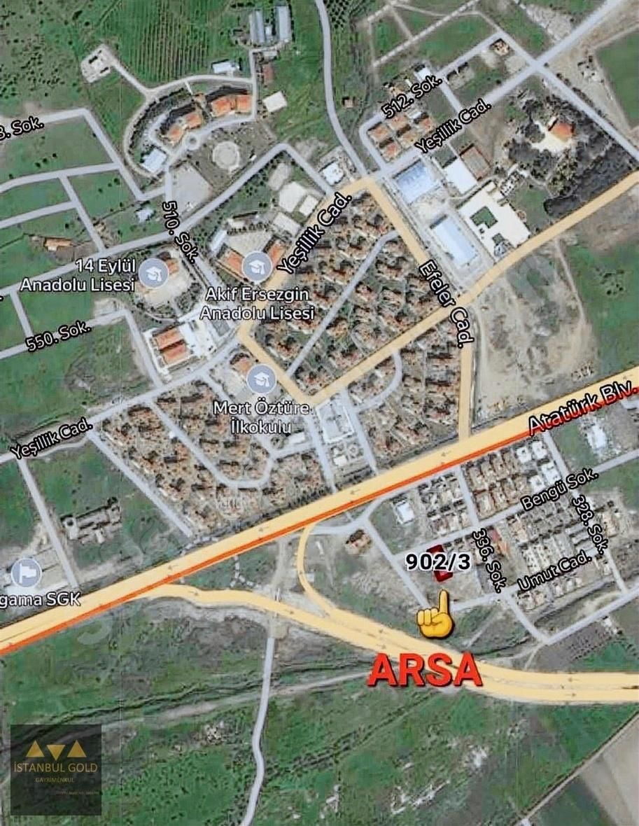 İzmir Bergama Ertuğrul Mh. İmarlı Arsa - Görsel 4