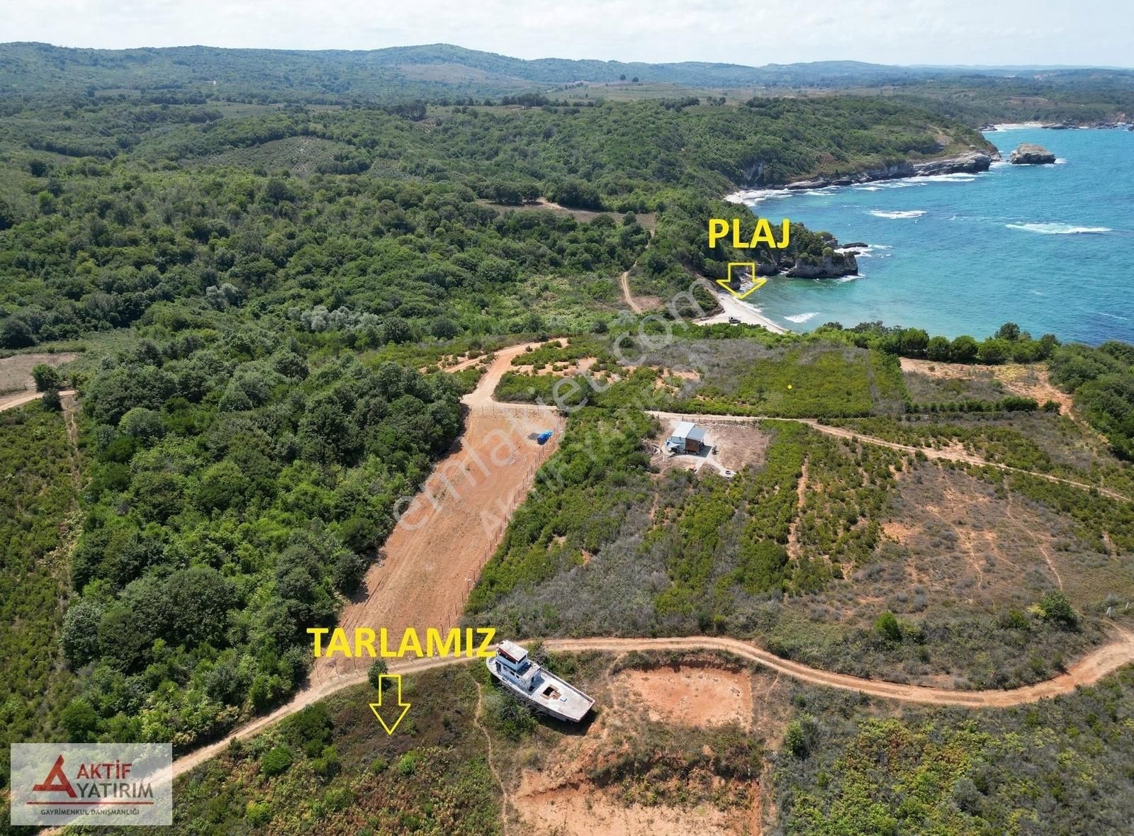 Bağırganlı'da Denize Sıfır Konumda 638 M2 Eşsiz Satılık Tarla - Görsel 20