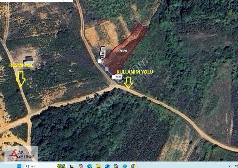 Bağırganlı'da Denize Sıfır Konumda 638 M2 Eşsiz Satılık Tarla - Görsel 23