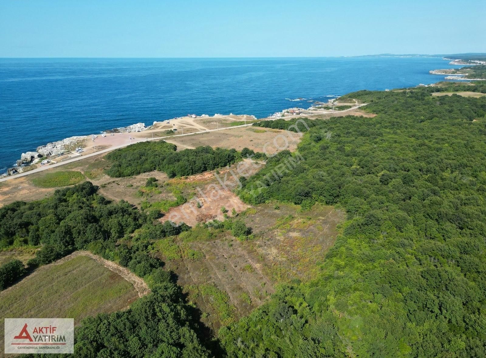 İmarın Kenarı Ormana Cepheli Deniz Manzaralı 1454 M2 Hisse