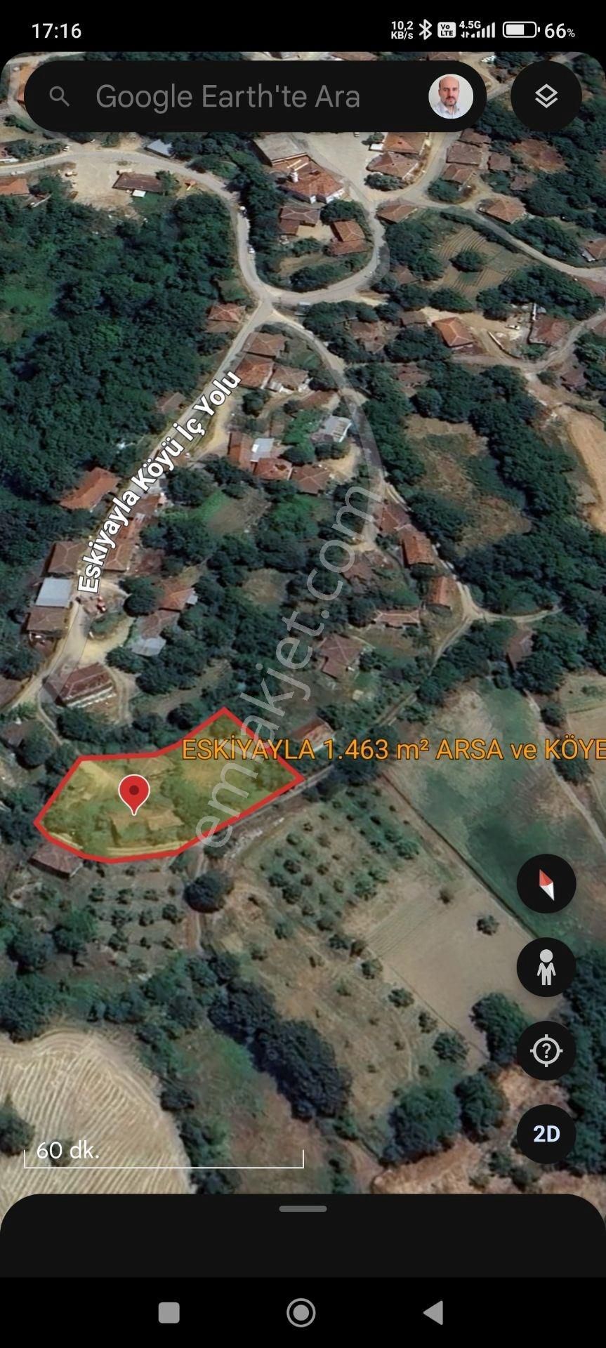 Taş Ev (ahşap) Ve 1.463 M² %40 2 Kat İmarlı Köy Arsası | Kazdağı Manzaralı Eskiyayla, Çan/çanakkale - Görsel 12