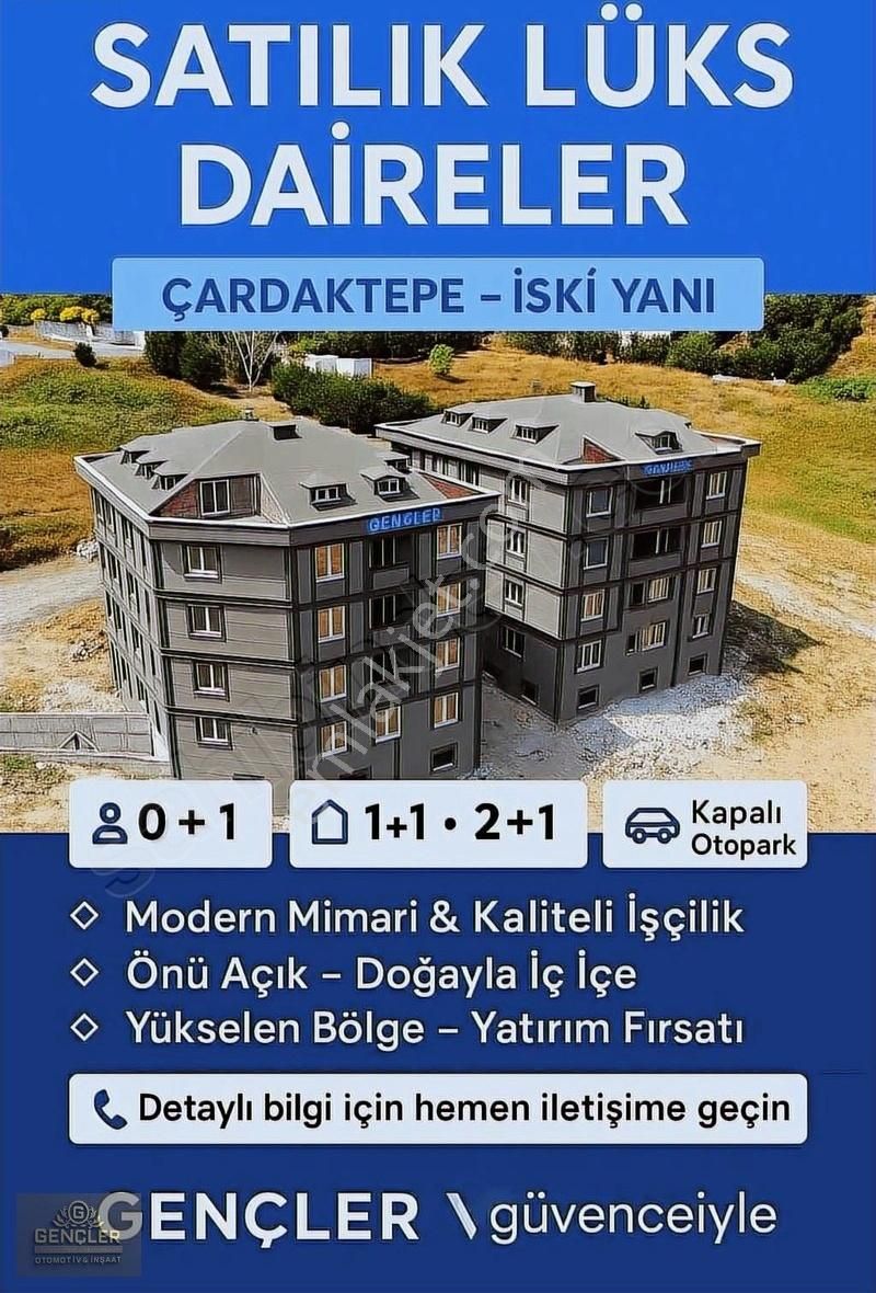Satılık Lüks Otoparklı Daireler. Dublexler