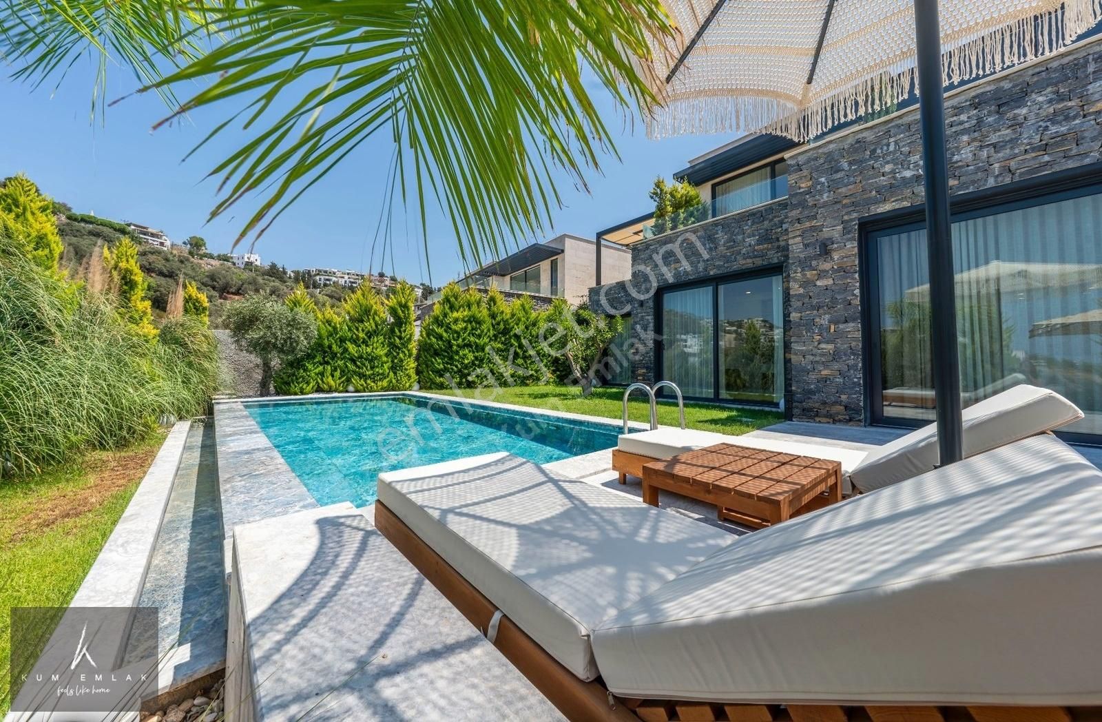 Yalıkavak Geriş'te Satılık Manzaralı Villa