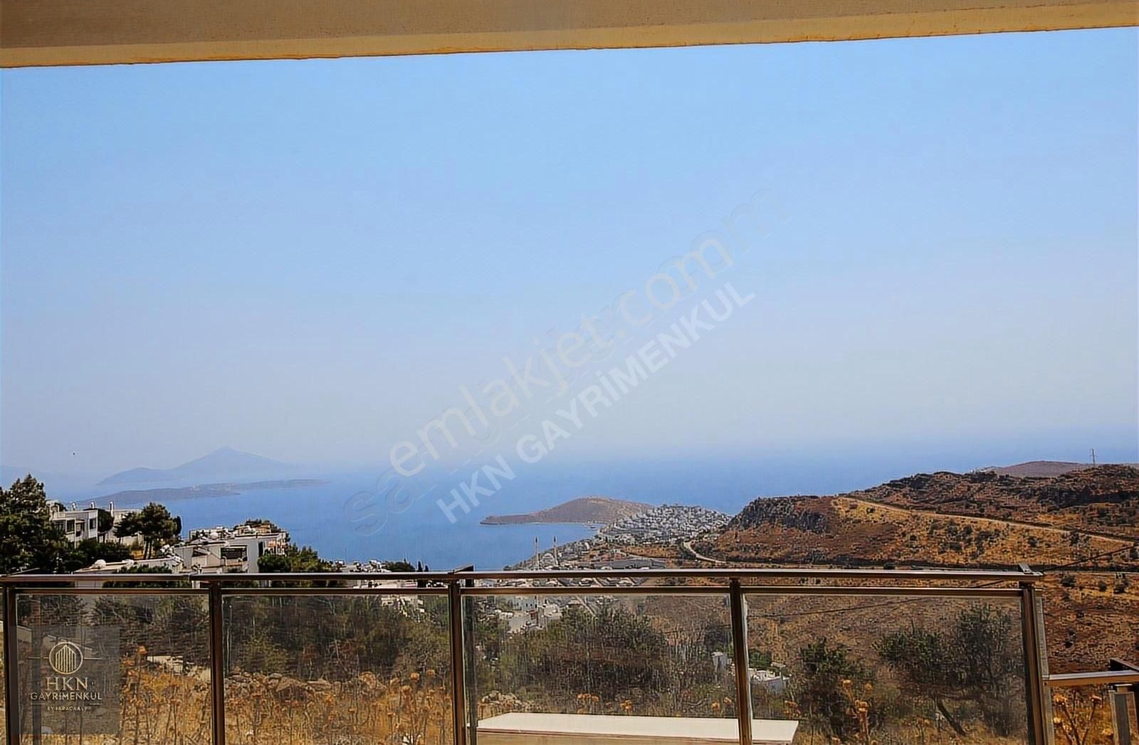 Bodrum Yahşi Sınırında Tam Müstakil Plajlı Ortak Havuzlu Villa - Görsel 33